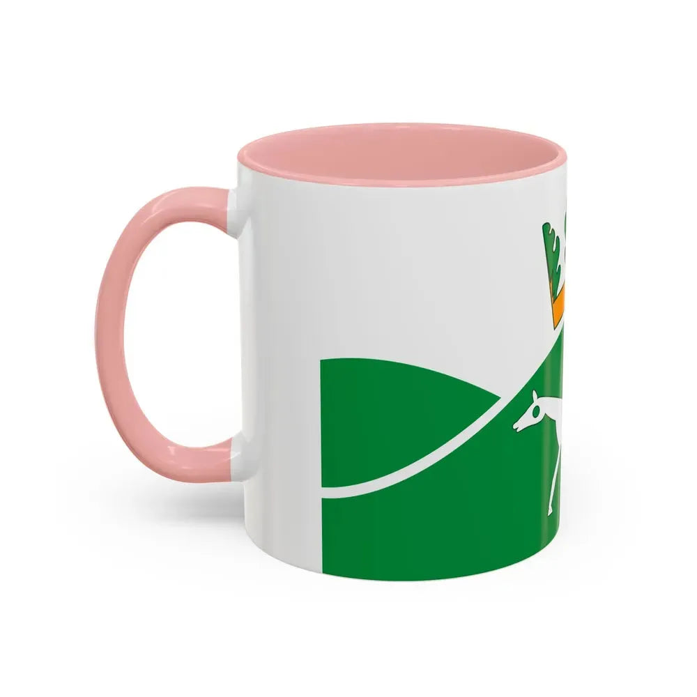 Flag of Pewsey UK - Accent Coffee Mug - Go Mug Yourself