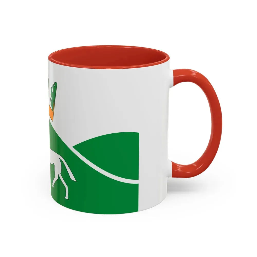 Flag of Pewsey UK - Accent Coffee Mug - Go Mug Yourself