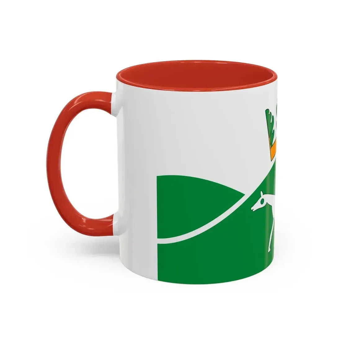 Flag of Pewsey UK - Accent Coffee Mug - Go Mug Yourself