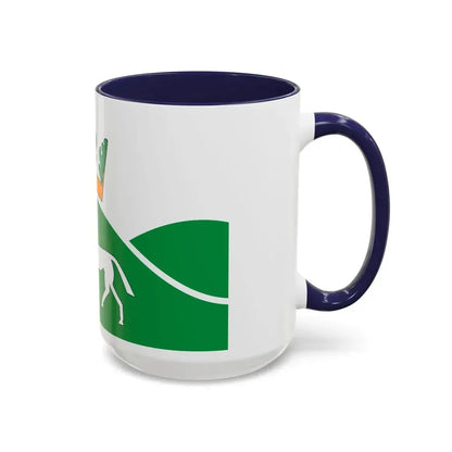 Flag of Pewsey UK - Accent Coffee Mug - Go Mug Yourself