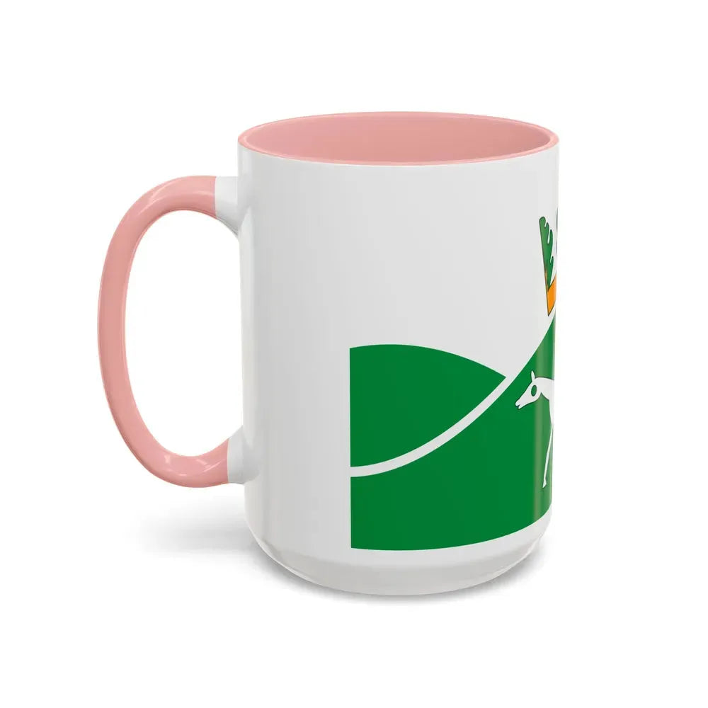 Flag of Pewsey UK - Accent Coffee Mug - Go Mug Yourself