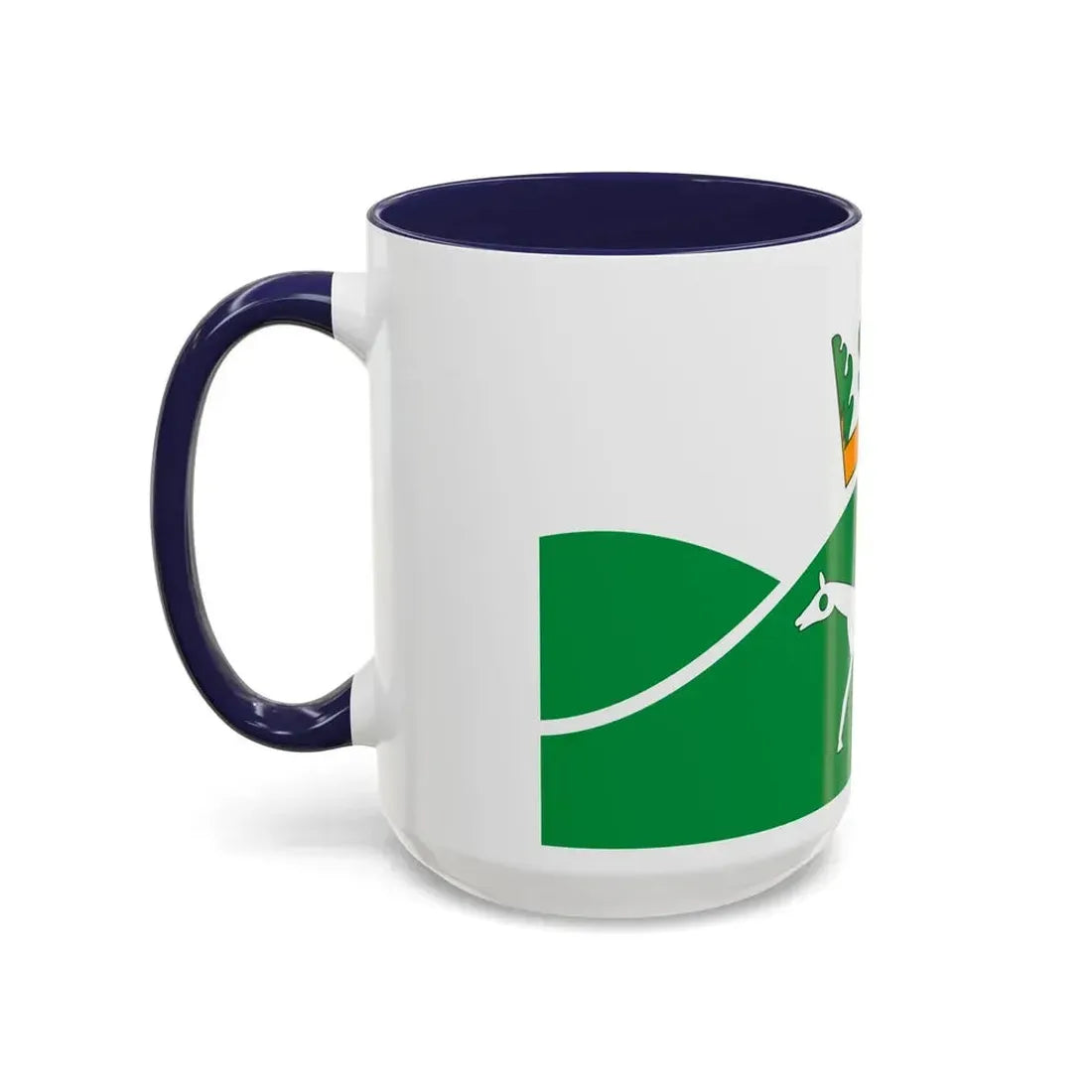 Flag of Pewsey UK - Accent Coffee Mug - Go Mug Yourself