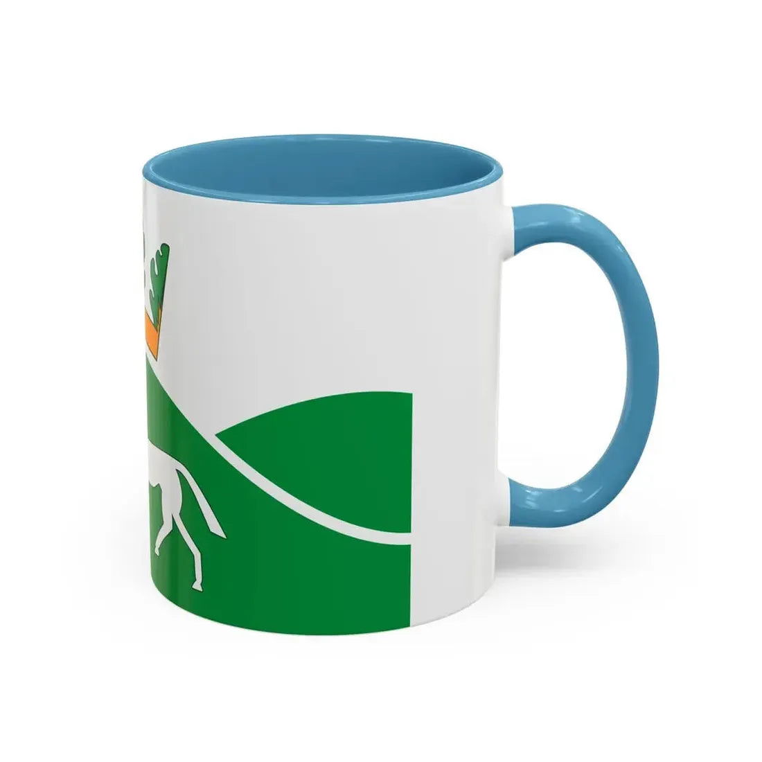 Flag of Pewsey UK - Accent Coffee Mug - Go Mug Yourself