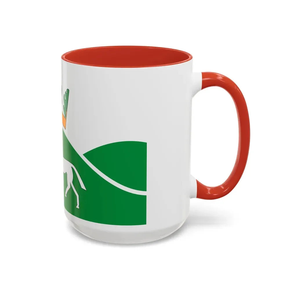Flag of Pewsey UK - Accent Coffee Mug - Go Mug Yourself