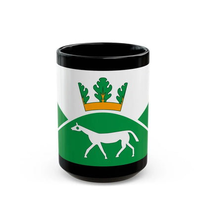 Flag of Pewsey UK - Black Coffee Mug-15oz-Go Mug Yourself