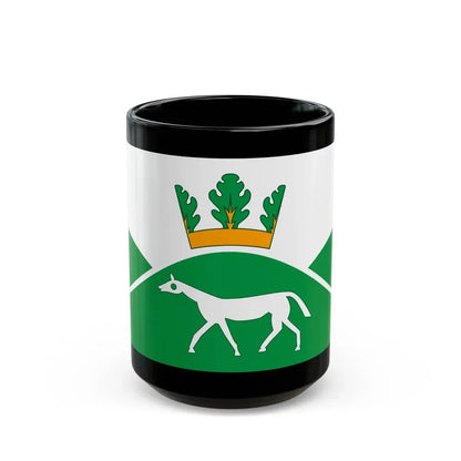 Flag of Pewsey UK - Black Coffee Mug 15oz - Go Mug Yourself