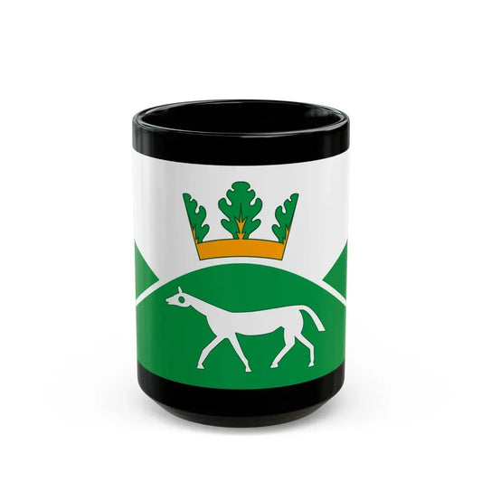 Flag of Pewsey UK - Black Coffee Mug 15oz - Go Mug Yourself