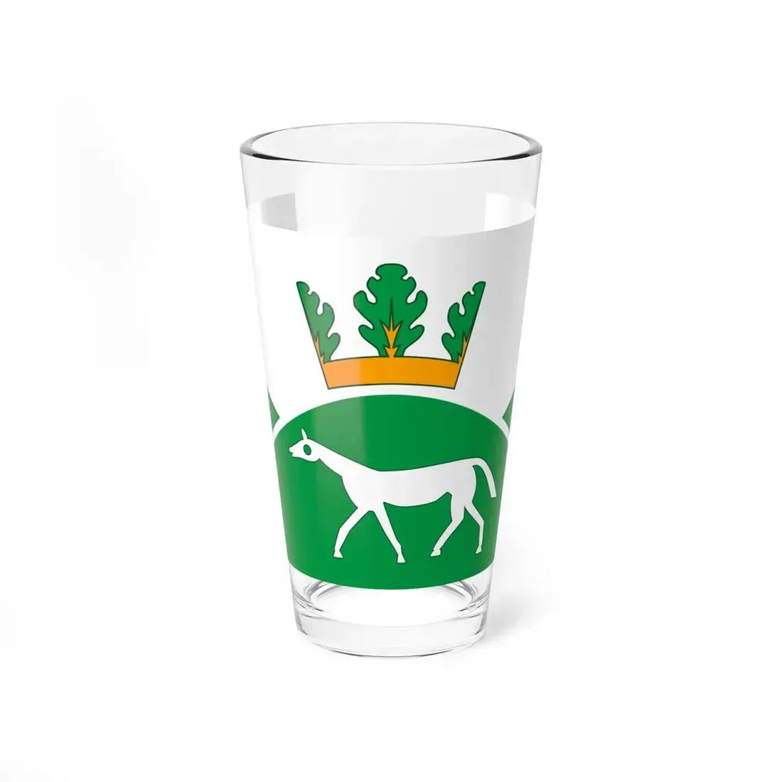 Flag of Pewsey UK - Pint Glass 16oz 16oz - Go Mug Yourself