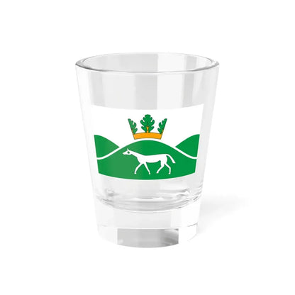 Flag of Pewsey UK - Shot Glass 1.5oz 1.5oz - Go Mug Yourself
