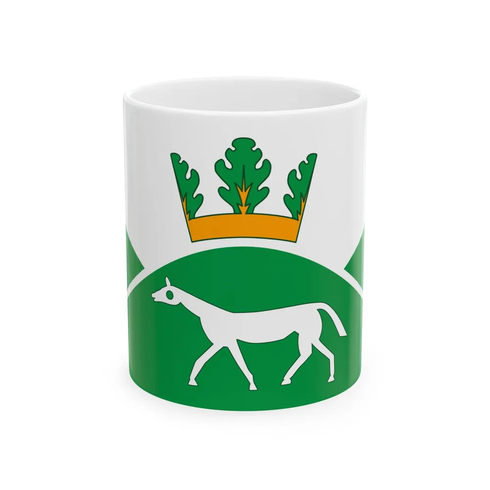 Flag of Pewsey UK - White Coffee Mug-11oz-Go Mug Yourself