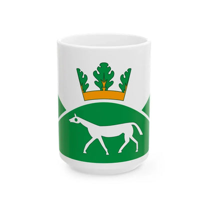 Flag of Pewsey UK - White Coffee Mug 15oz - Go Mug Yourself