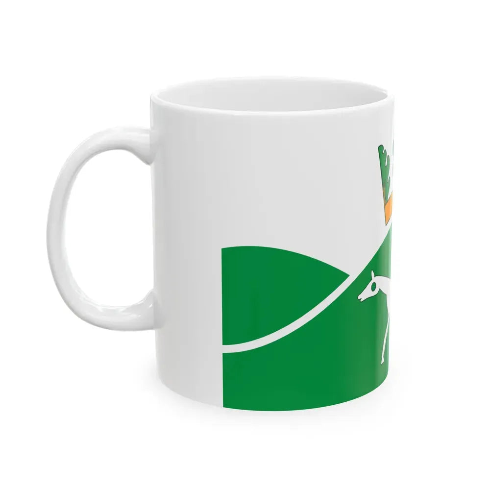 Flag of Pewsey UK - White Coffee Mug - Go Mug Yourself