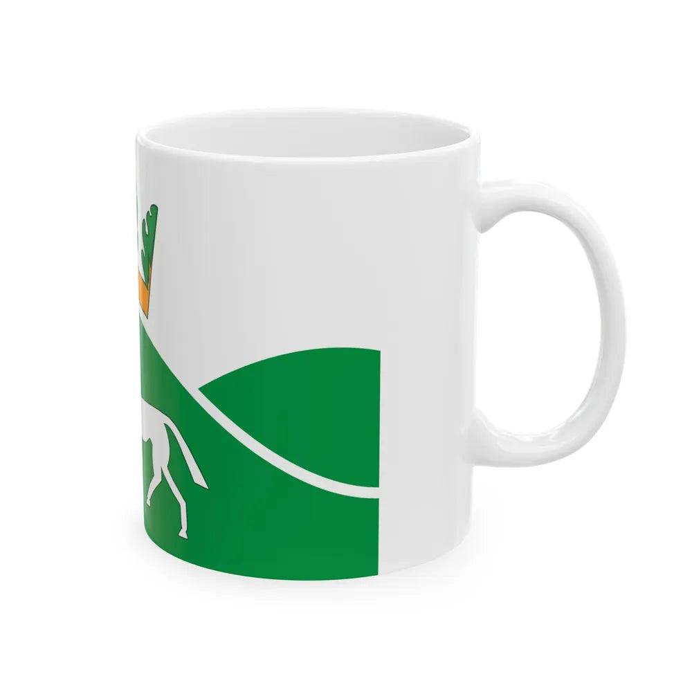 Flag of Pewsey UK - White Coffee Mug-Go Mug Yourself