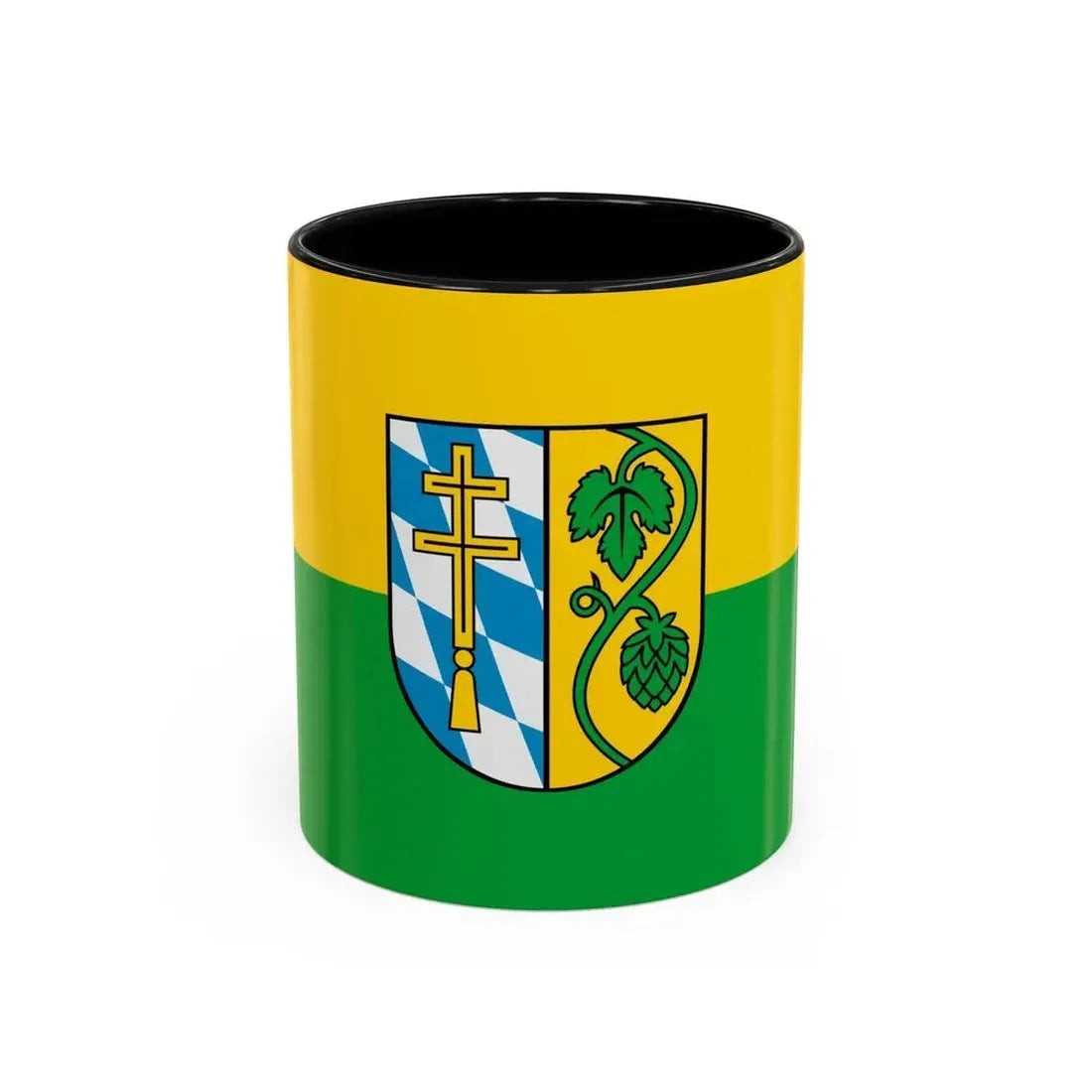 Flag of Pfaffenhofen Germany - Accent Coffee Mug 11oz Black - Go Mug Yourself