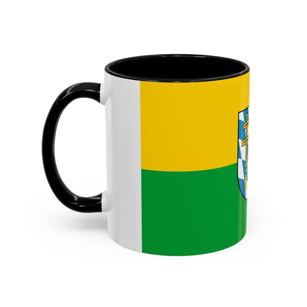 Flag of Pfaffenhofen Germany - Accent Coffee Mug - Go Mug Yourself