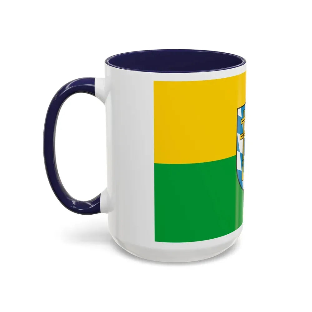 Flag of Pfaffenhofen Germany - Accent Coffee Mug - Go Mug Yourself