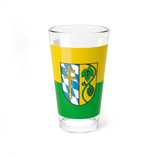 Flag of Pfaffenhofen Germany - Pint Glass 16oz 16oz - Go Mug Yourself