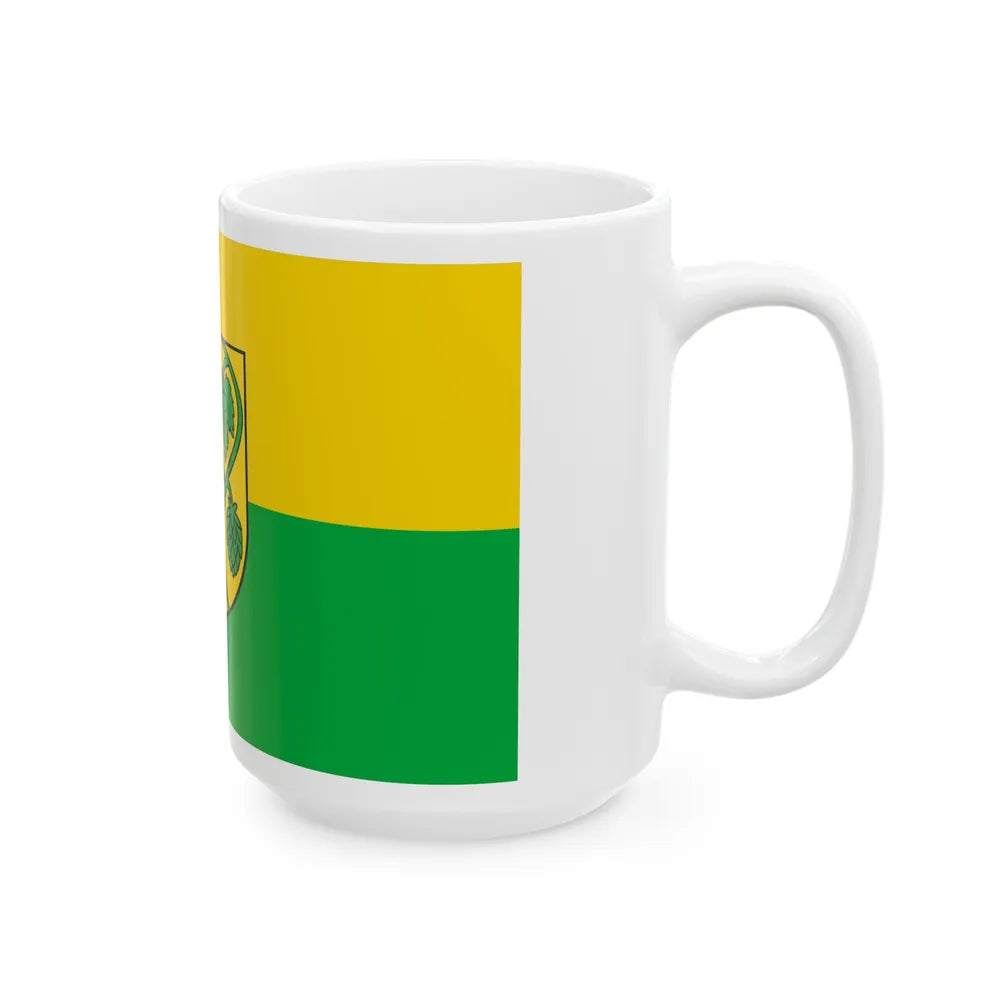 Flag of Pfaffenhofen Germany - White Coffee Mug-Go Mug Yourself