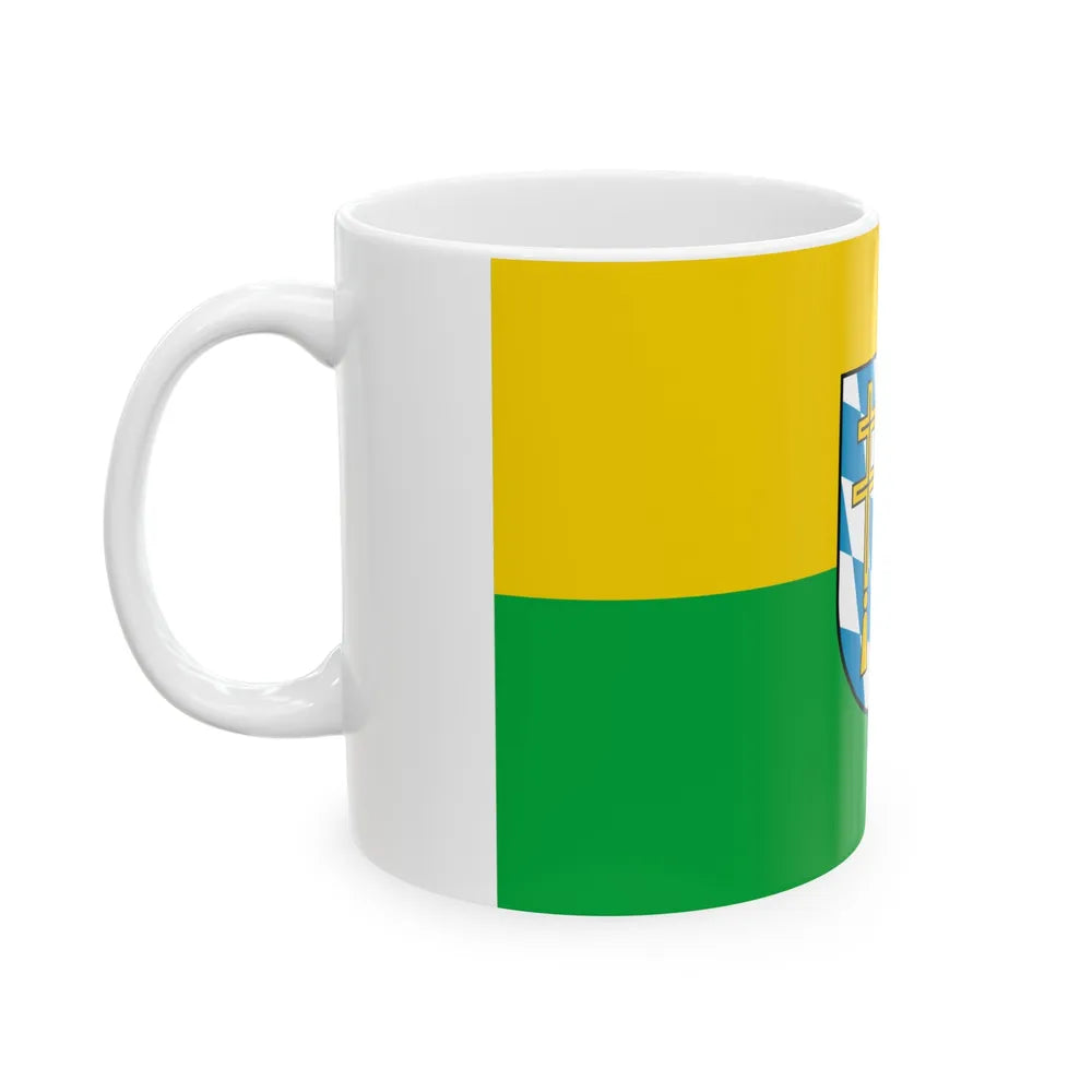 Flag of Pfaffenhofen Germany - White Coffee Mug-Go Mug Yourself