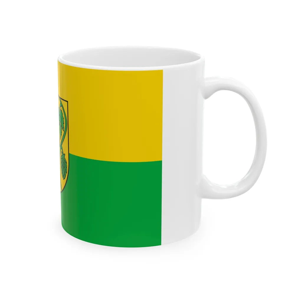 Flag of Pfaffenhofen Germany - White Coffee Mug-Go Mug Yourself