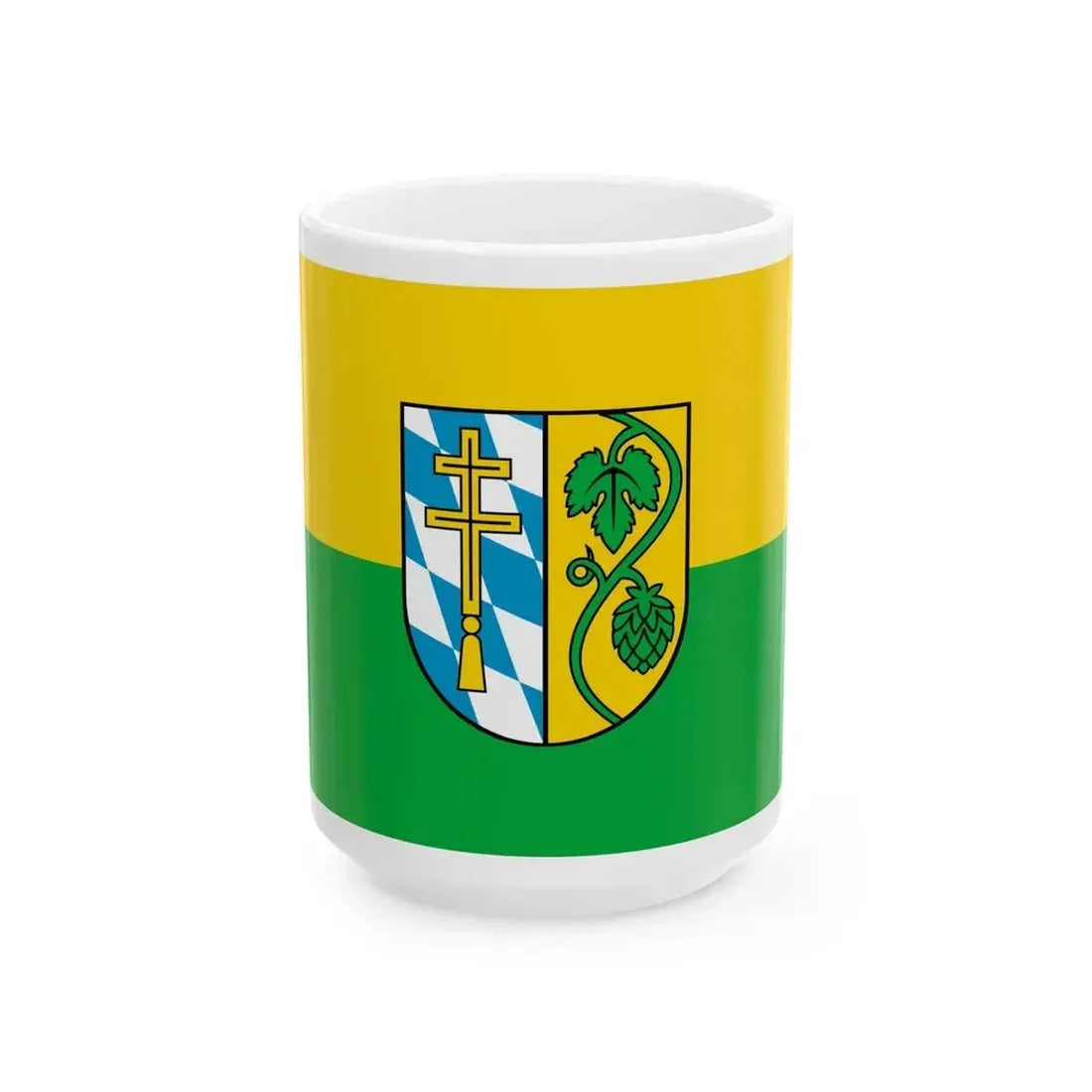 Flag of Pfaffenhofen Germany - White Coffee Mug - Go Mug Yourself