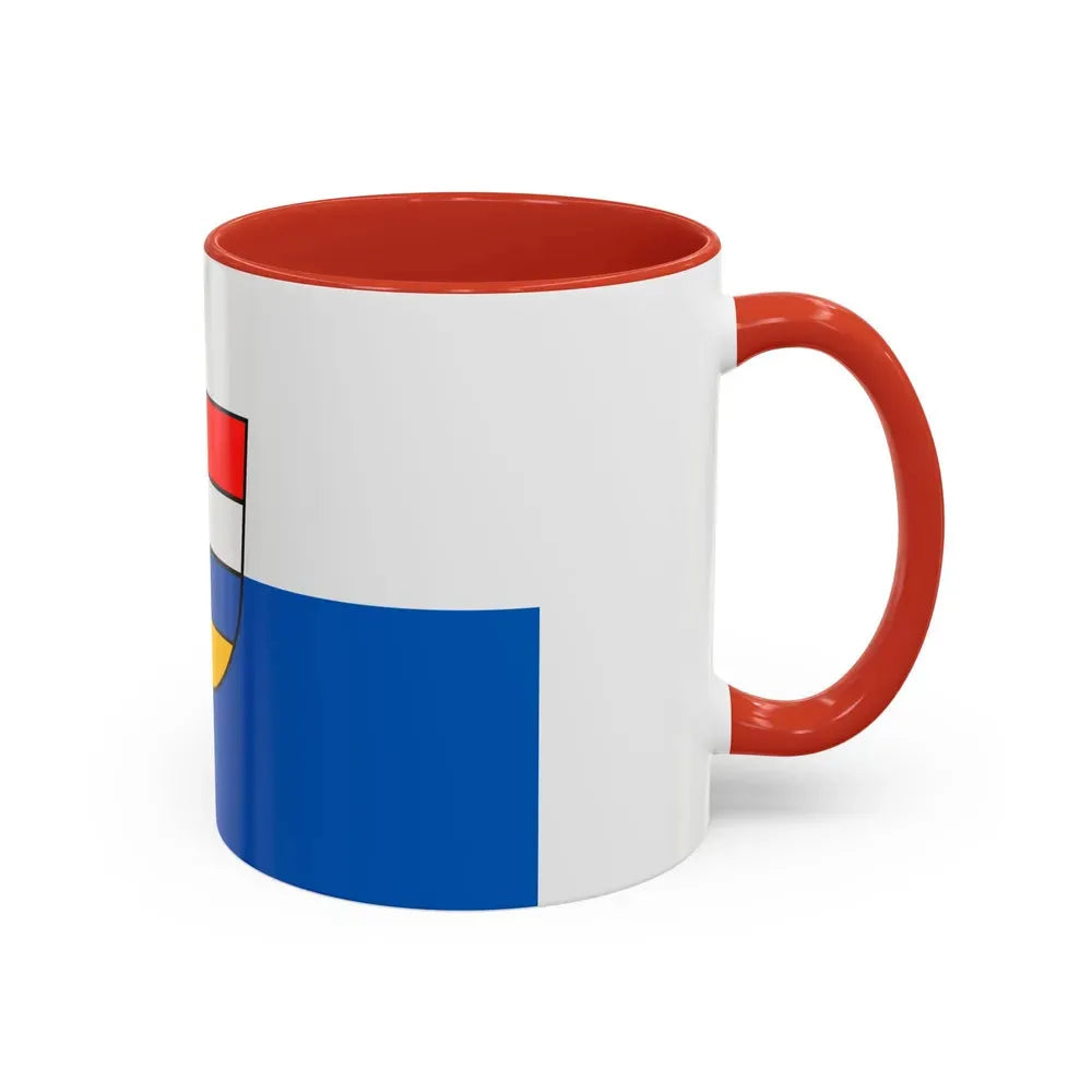 Flag of Pforzheim Germany - Accent Coffee Mug - Go Mug Yourself