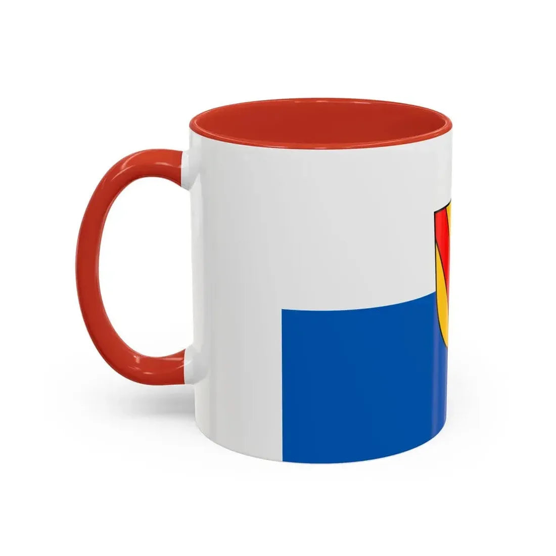 Flag of Pforzheim Germany - Accent Coffee Mug - Go Mug Yourself