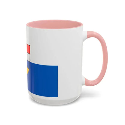 Flag of Pforzheim Germany - Accent Coffee Mug - Go Mug Yourself