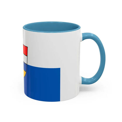Flag of Pforzheim Germany - Accent Coffee Mug - Go Mug Yourself
