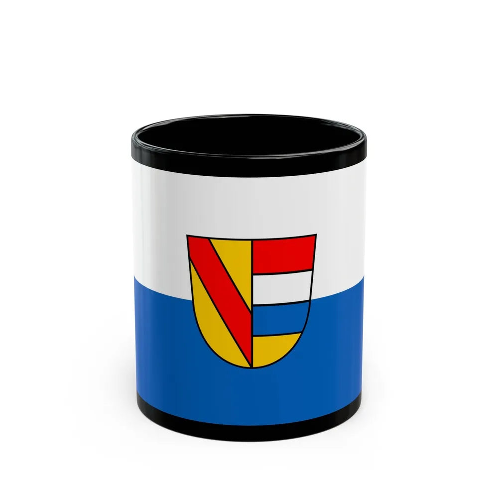 Flag of Pforzheim Germany - Black Coffee Mug-11oz-Go Mug Yourself