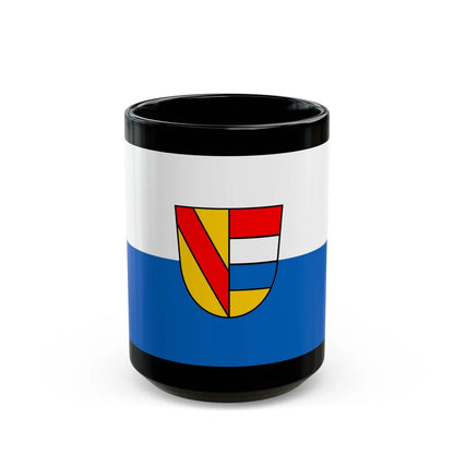 Flag of Pforzheim Germany - Black Coffee Mug-15oz-Go Mug Yourself