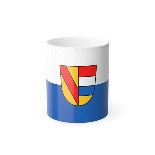 Flag of Pforzheim Germany - Color Changing Coffee Mug 11oz - Go Mug Yourself
