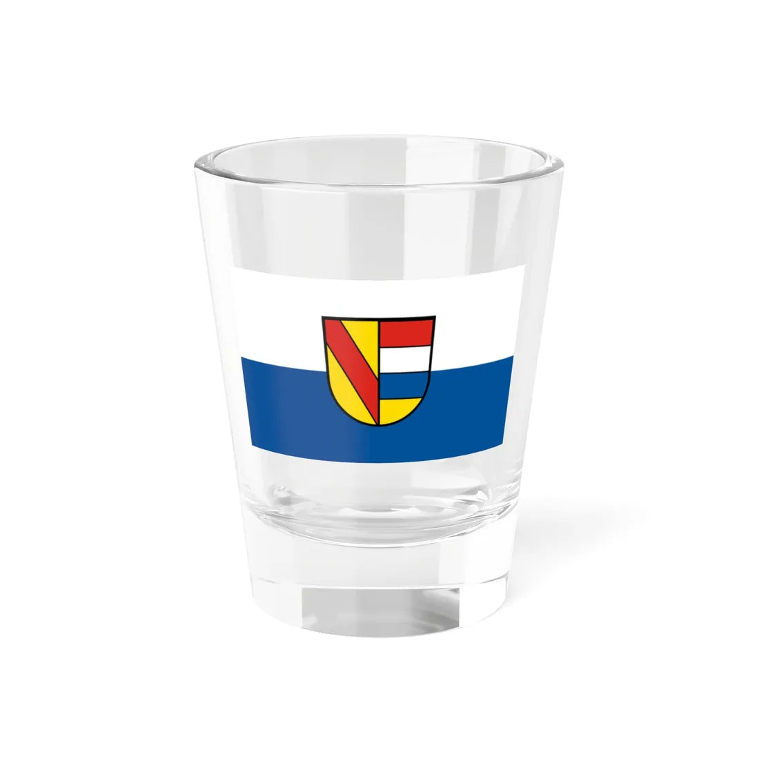 Flag of Pforzheim (Germany) Shot Glass 1.5oz 1.5oz - Go Mug Yourself