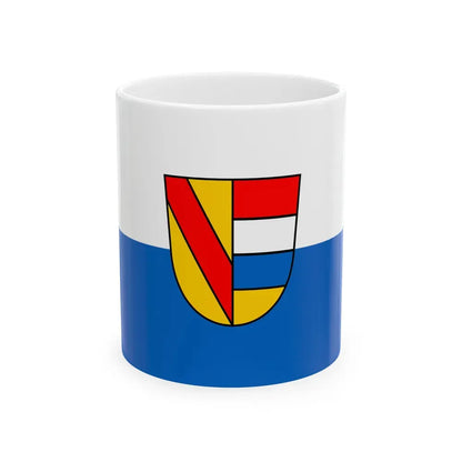 Flag of Pforzheim Germany - White Coffee Mug 11oz - Go Mug Yourself