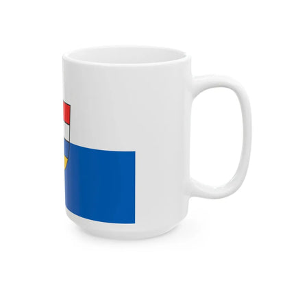 Flag of Pforzheim Germany - White Coffee Mug-Go Mug Yourself