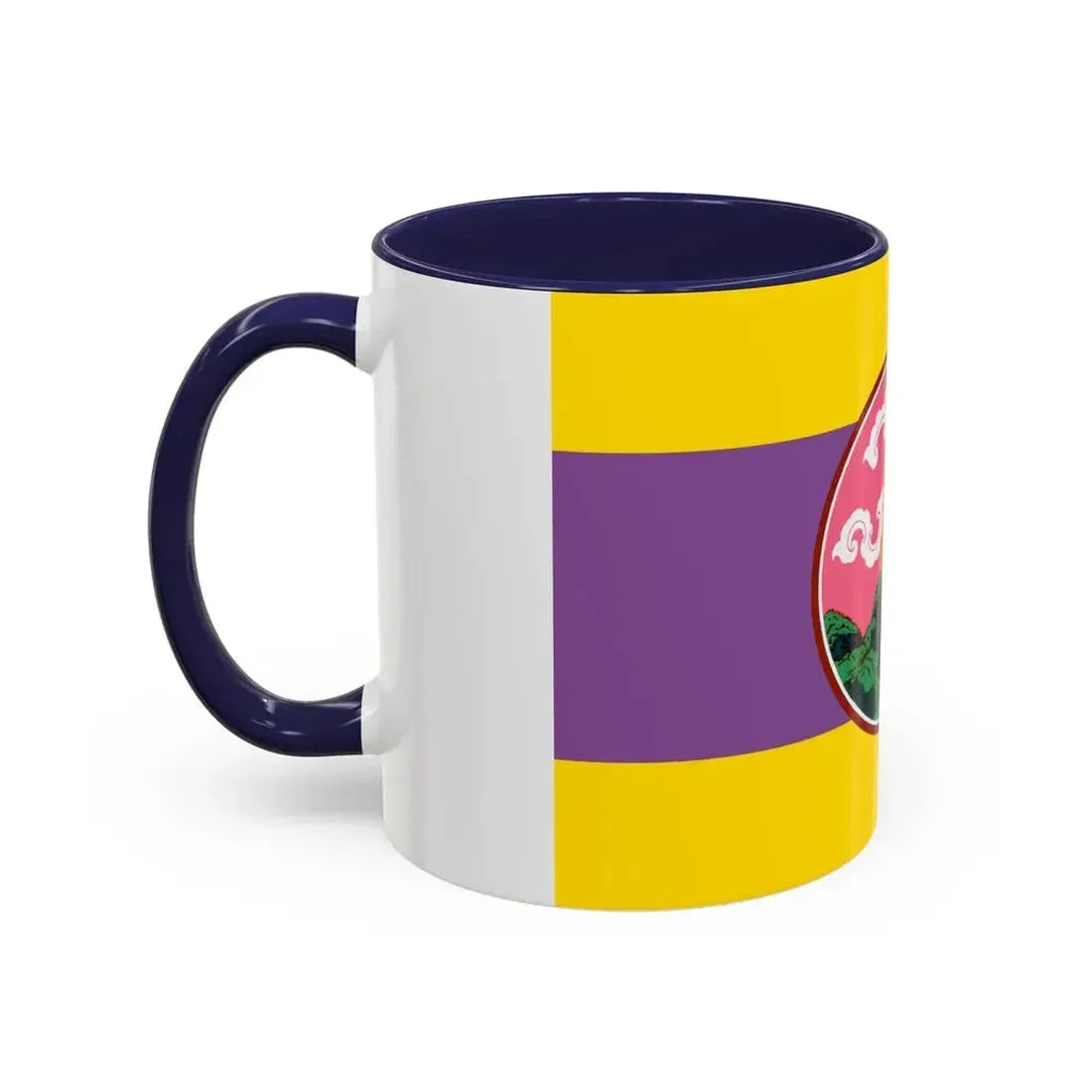 Flag of Phatthalung Province Thailand - Accent Coffee Mug - Go Mug Yourself