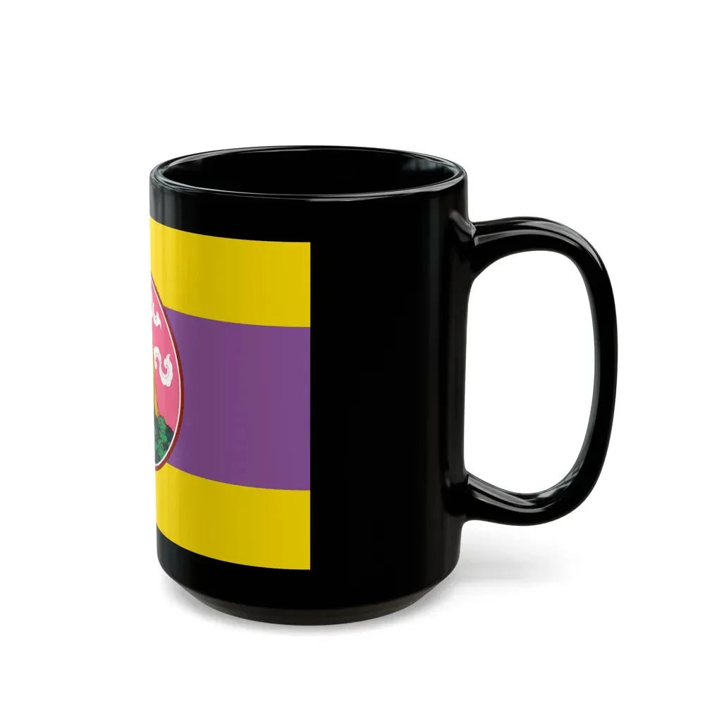 Flag of Phatthalung Province Thailand - Black Coffee Mug - Go Mug Yourself