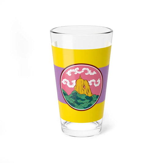 Flag of Phatthalung (Thailand) Pint Glass 16oz 16oz - Go Mug Yourself