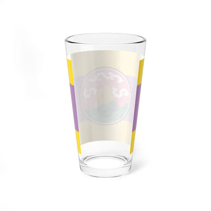 Flag of Phatthalung (Thailand) Pint Glass 16oz - Go Mug Yourself