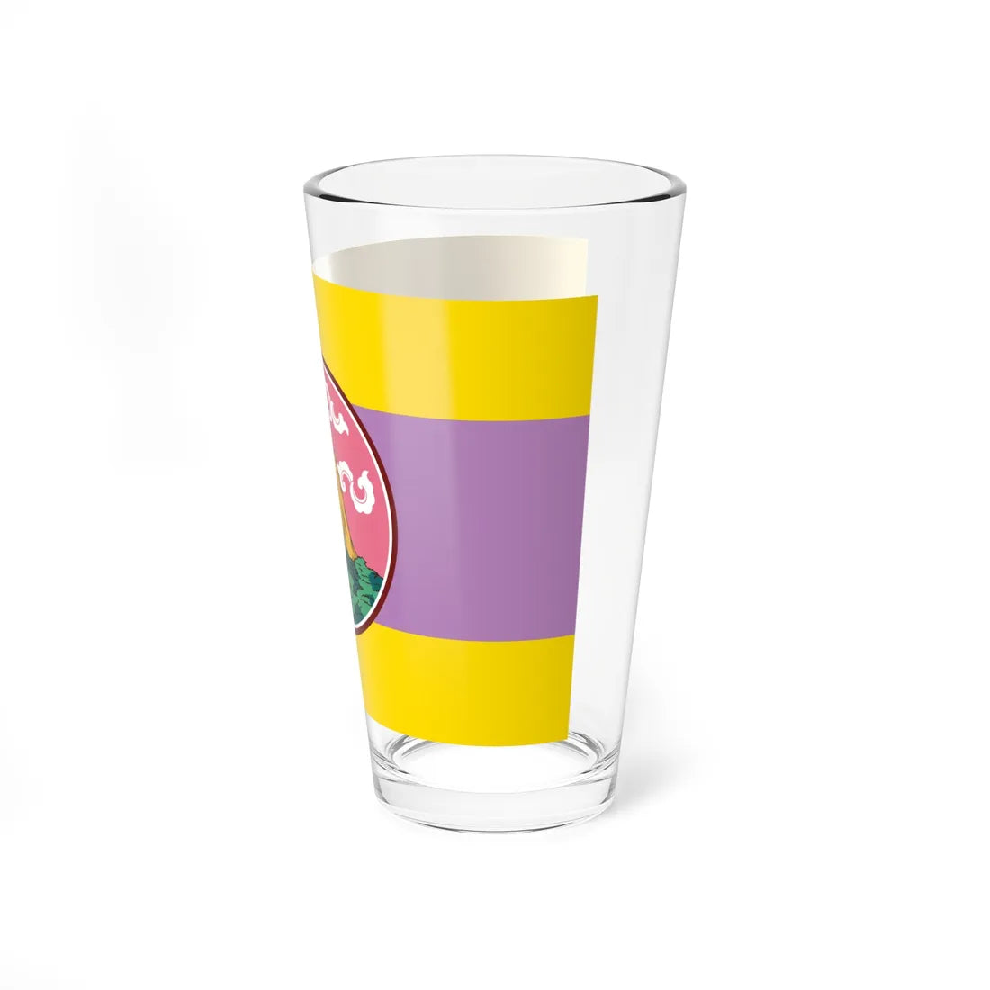 Flag of Phatthalung (Thailand) Pint Glass 16oz - Go Mug Yourself
