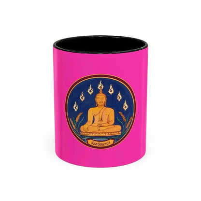 Flag of Phayao Province Thailand - Accent Coffee Mug 11oz Black - Go Mug Yourself