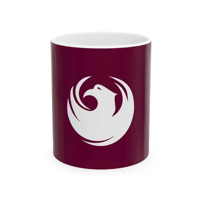 Flag of Phoenix Arizona (United States) White Coffee Mug 11oz - Go Mug Yourself