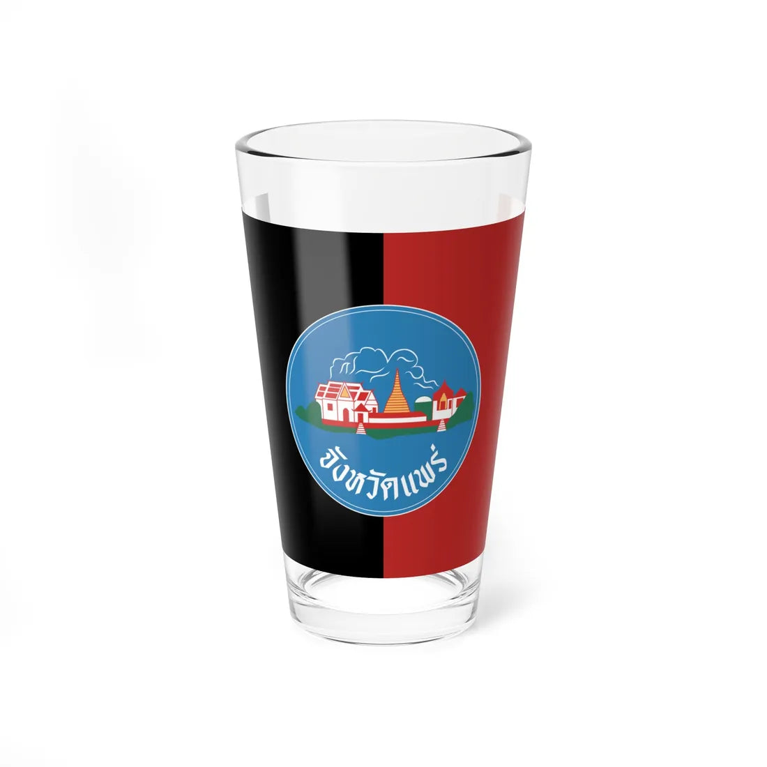 Flag of Phrae Former (Thailand) Pint Glass 16oz 16oz - Go Mug Yourself
