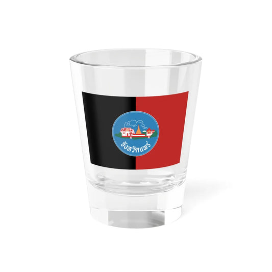 Flag of Phrae Former (Thailand) Shot Glass 1.5oz 1.5oz - Go Mug Yourself