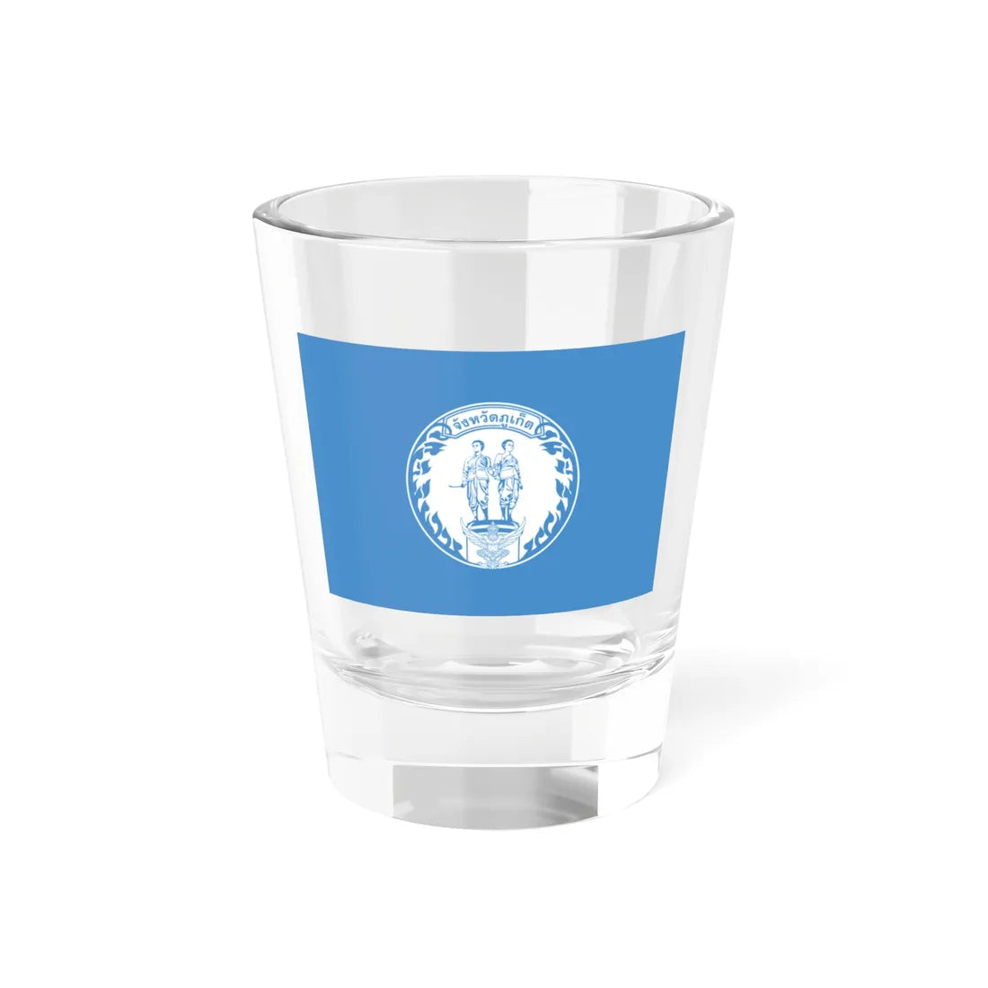 Flag of Phuket (Thailand) Shot Glass 1.5oz 1.5oz - Go Mug Yourself