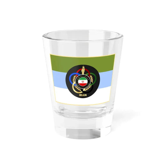 Flag of Physical Education Organization of Army of Iran (Iran) Shot Glass 1.5oz 1.5oz - Go Mug Yourself