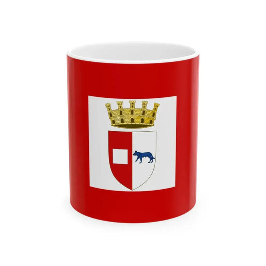 Flag of Piacenza (Italy) White Coffee Mug 11oz - Go Mug Yourself