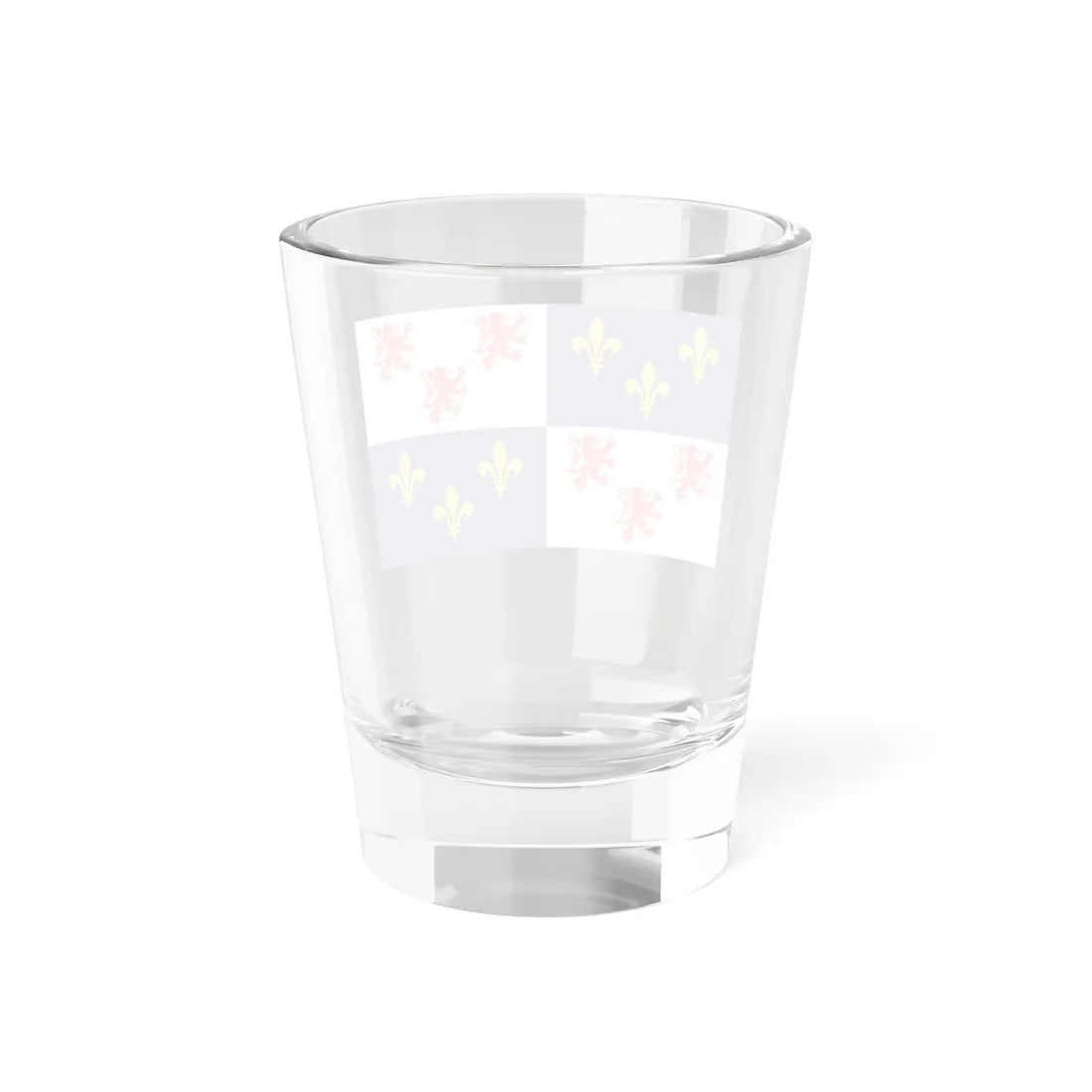 Flag of Picardie (Belgium) Shot Glass 1.5oz - Go Mug Yourself
