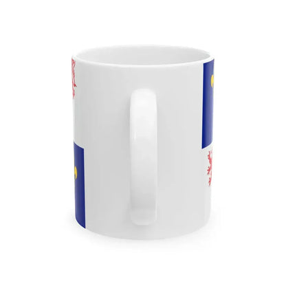Flag of Picardie (Belgium) White Coffee Mug - Go Mug Yourself