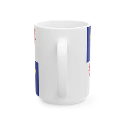Flag of Picardie (Belgium) White Coffee Mug - Go Mug Yourself